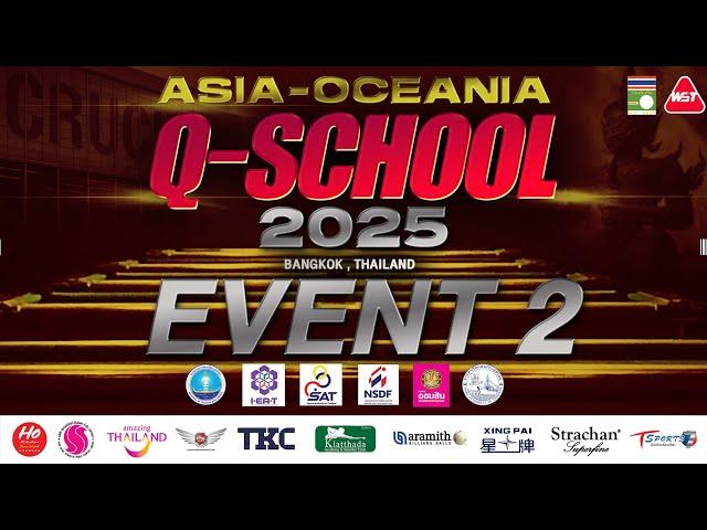 Table 1: Thanawat Tirapongpaiboon vs Jinhong Deng l Q-SCHOOL 2nd Event l Last 16 Round