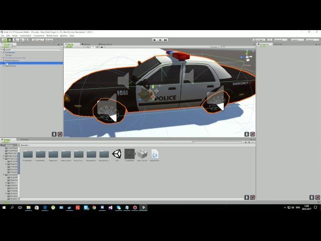 Создание игры в unity 3D 5.5 // Создание Автомобиля