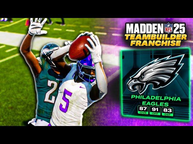 Rocky Day vs The Eagles | Madden 25 Teambuilder Franchise