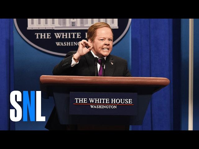 Sean Spicer Press Conference Cold Open (Melissa McCarthy) - SNL