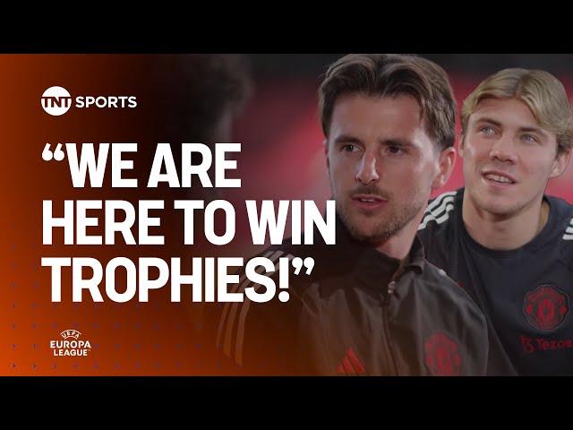 Mount & Hojlund want their names etched in Man United history ahead of Europa League final  #UEL