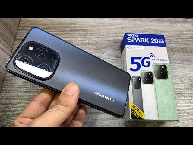 Tecno Spark 20 Pro 5g - Unboxing | 16gb ram / 128gb storage ️| 108mp camera  | Fast charging 