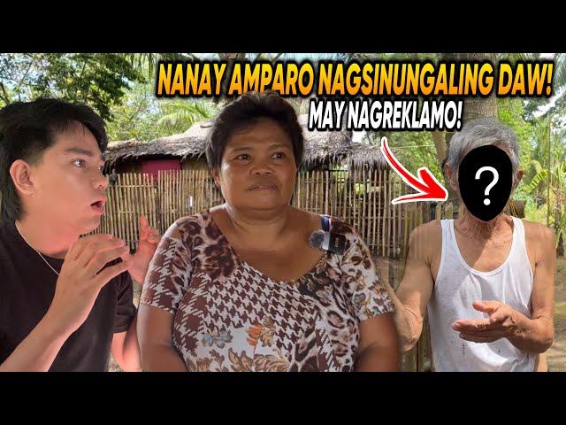 HALA!!! NANAY AMPARO NAGSISINUNGALING DAW? MAY NAGREKLAMO NA!