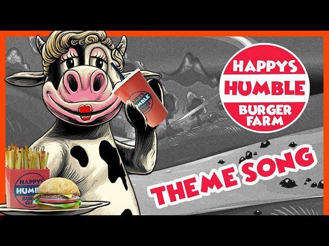 Happy The Humble Heifer Lyric Video | Happy's Humble Burger Farm OST Director's Cut