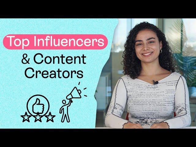 Top Influencers & Top Content Creators per Niche