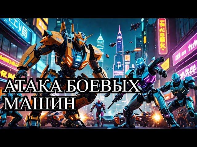 Как Атакуют Боевые роботы  Robots VR