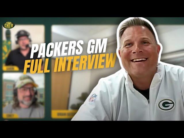 Packers General Manager Brian Gutekunst: FULL INTERVIEW