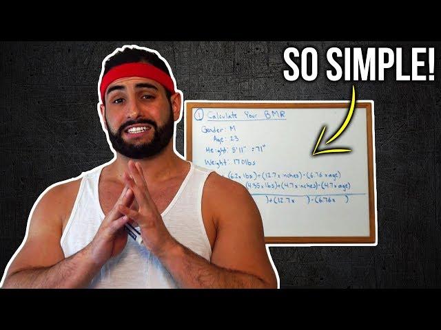 How to Calculate Calories To Burn Fat & Build Muscle (Deficit & Surplus)