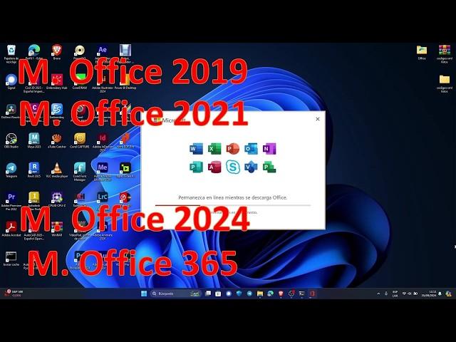  Descargar e Instalar Microsoft Office version 2019 2021 2024 y 365 LEGAL SEGURO y GRATIS 