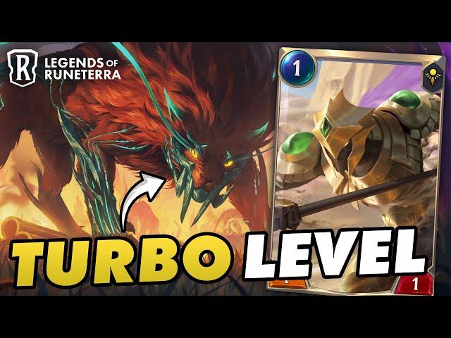 Turbo leveling Nidalee with Sand Soldiers! | Legends of Runeterra | Standard | Azir Nidalee