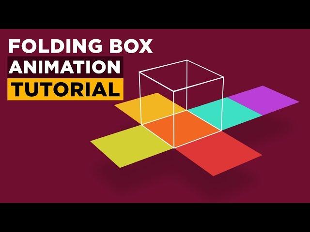 Box Folding Animation Tutorial - After Effects Tutorial