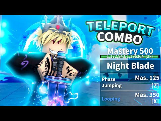 NEW UPDATED NIGHT BLADE IS COMPLETELY INSANE!!! | Blox Fruits