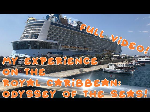 My Cruise Vlog! ROYAL CARIBBEAN: ODYSSEY OF THE SEAS! (READ DESCRIPTION)