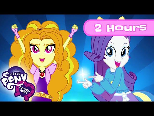 Equestria Girls | FULL FILMS: Rainbow Rocks & Equestria Girls | My Little Pony MLPEG | 2 HOURS