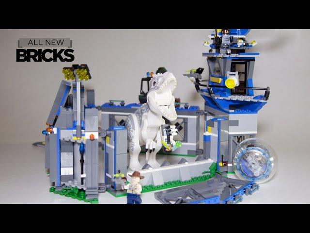 Lego Jurassic World 75919 Indominus Rex Breakout Speed Build Review