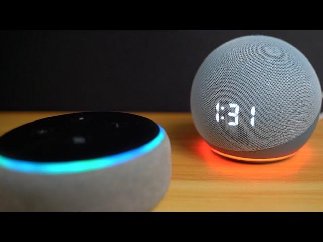 Alexa Amazon Echo dot 4th Generation with clock - Unbox / New Companion of echo dot 3rd gen ASMR