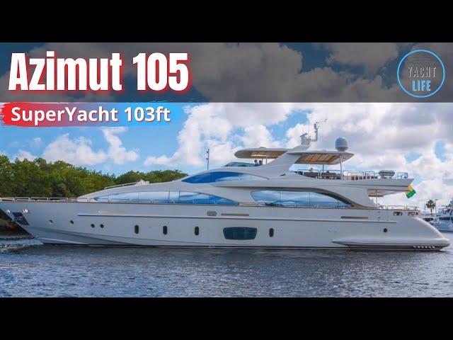 Inside the $4.2 million 2005 Azimut 105 SuperYacht | Even Bigger