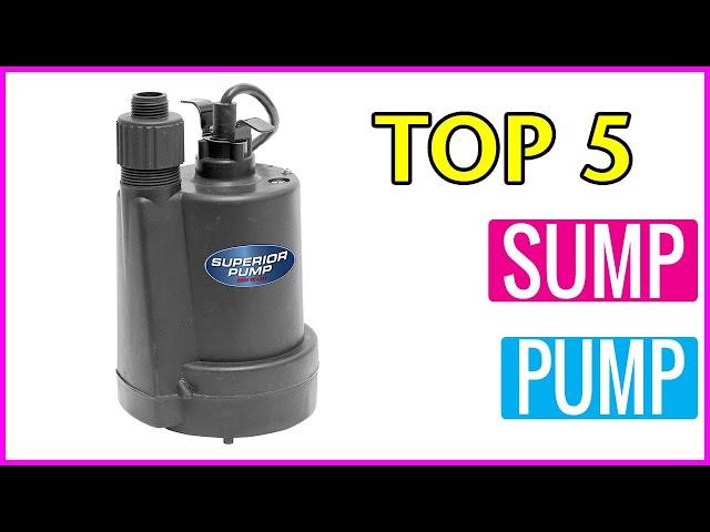  Best Sump Pump Brands In 2023  Top 5 Buying Guide