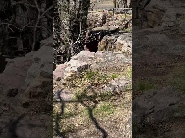 Leaping Rock at Pipestone National Monument