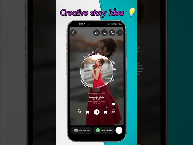 instagram story ideas music wave । instagram story ideas infinity music lyrics। #viral #shorts#story