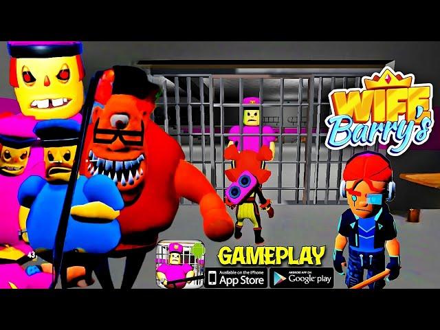 ️ ESCAPE BARRYS WIFE PRISON ️ GAMEPLAY  (ANDROID/iOS)