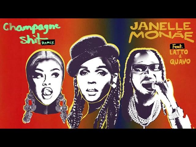 Janelle Monáe - Champagne Shit (feat. Latto & Quavo) [Remix] (Official Audio)