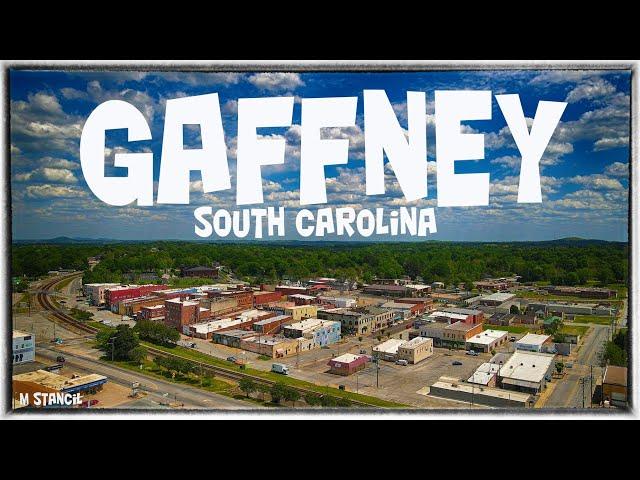 Gaffney, SC 4K (DJI Mavic Pro & Air 2 Footage) The Peach Capital of South Carolina!!!