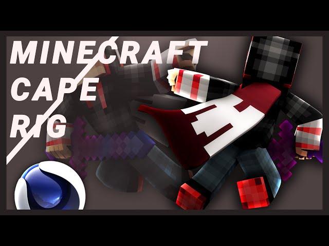 [FREE "Cube Game" C4D RIG] Minecraft Cape