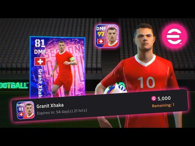 eFootball™ 2025  แลกฟรีและอัพค่าพลัง Granit Xhaka eFootball™ Points