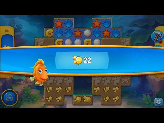 Fishdom. Level 101