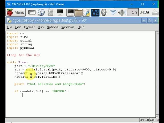 Using NEO 6m GPS Module for Raspberry Pi 3.