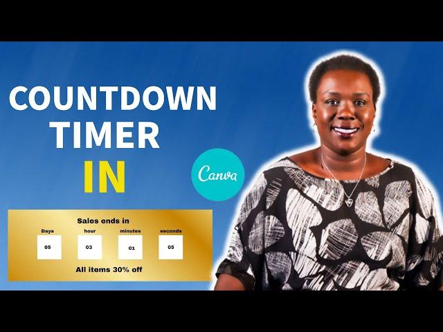 How to Create a Countdown Timer in Canva Free and Quick.