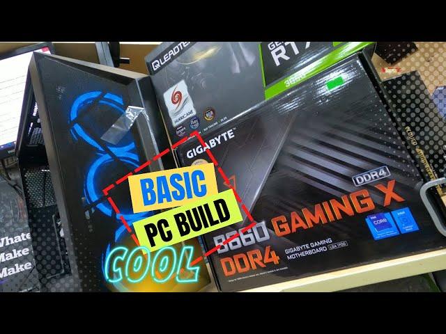 Basic Intel 12th GEN Core i5 PC Build Setup | Insource IT