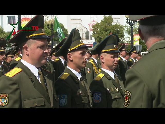 Борисов. Выпуск в школе прапорщиков