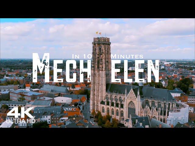 MECHELEN 2024  Drone Aerial 4K | Belgium België Belgique Vlaanderen