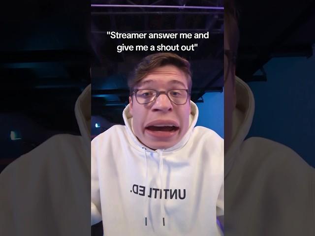 Viewer BEGS For a SHOUT OUT...