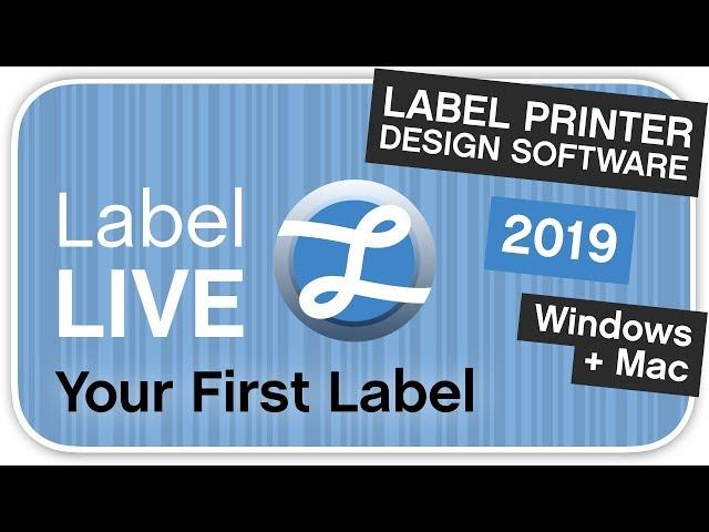 How To Create Your First Label Using Label LIVE Thermal Printer Software