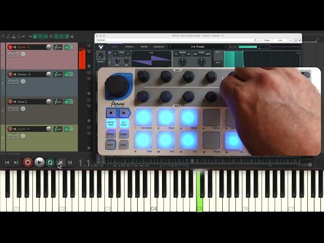 Arturia BeatStep Pad Controller in REAPER