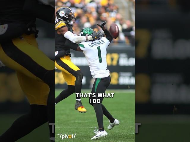Sauce Gardner talks on-field frustrations & the great defensive backs who came before him #nfl
