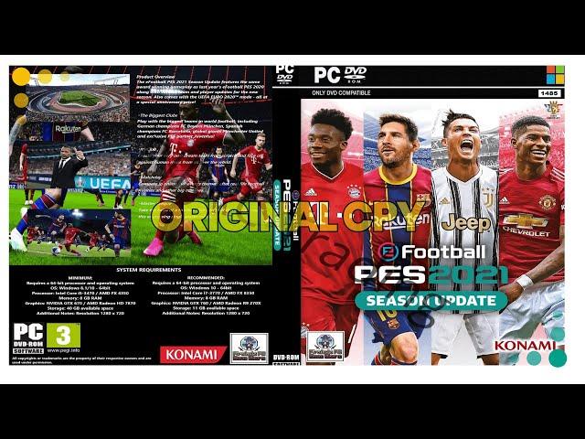 eFootball PES 2021 - Original Copy File + Data Pack 7 [ DLC 1.7 ] (PC) | FREE DOWNLOAD