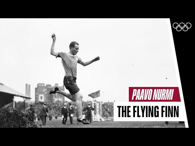 Paavo Nurmi, the nine-time Olympic champ you've probably never heard of! 