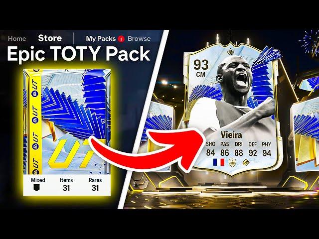 4 TOTY/TOTY ICONS PACKED!  700K EPIC TOTY PACKS - FC 24 Ultimate Team