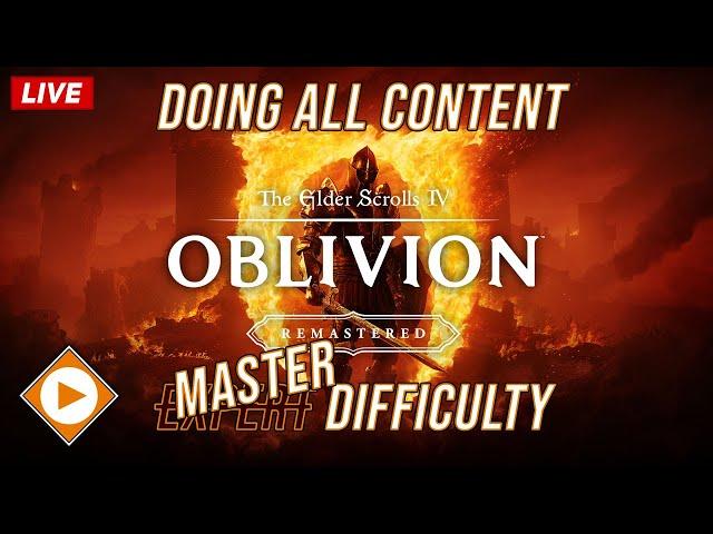 Oblivion Remastered Master Difficulty | The Elder Scrolls IV (Mages Guild)