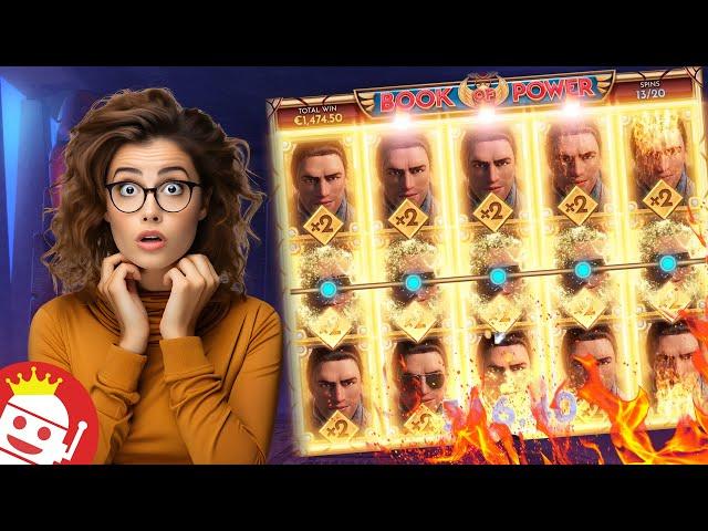  PLAYER LANDS INSANE WIN ON BOOK OF POWER SLOT!