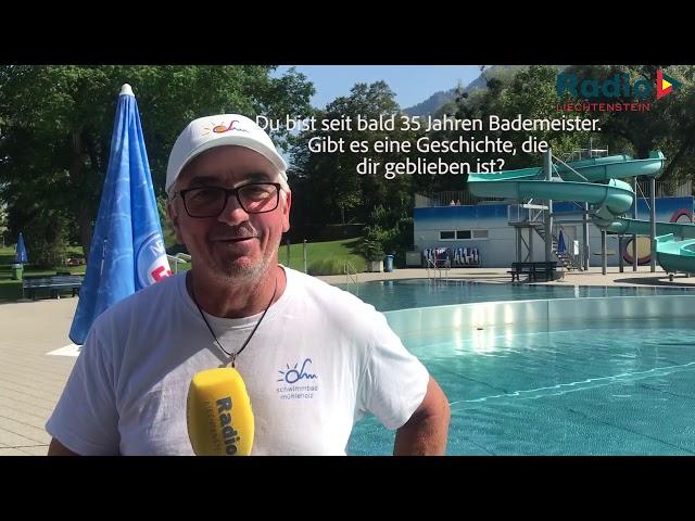 Schöbatz bald 35 Jahre als Bademeister im Dienst