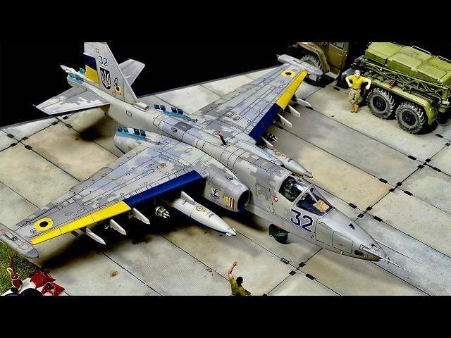 Su-25M1 "In constant combat readiness" Eduard 1/48 [full video build]