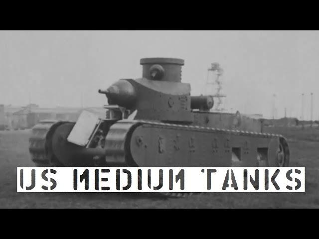 US Medium Tanks of the 1920s