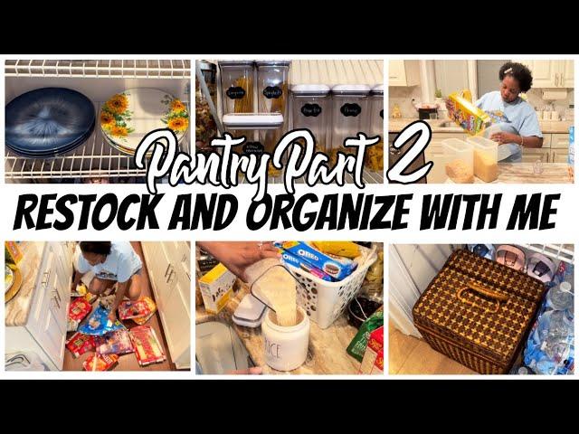 2024 PANTRY ORGANIZATION | PANTRY RESTOCK