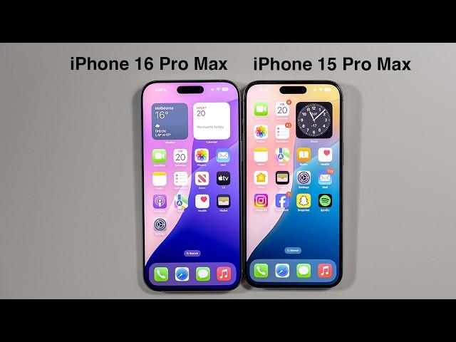 World's first iPhone 16 Pro Max vs iPhone 15 Pro Max SPEED TEST!