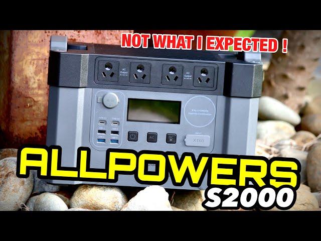 ALLPOWERS S2000 POWER STATION - BIT CHEAPER but is it actually worth buying ?